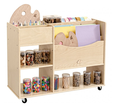 Craft Materials Storage Cabinet