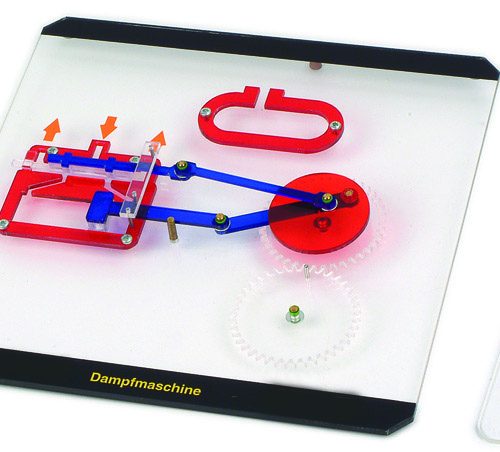 Transparent Steam Engine Model