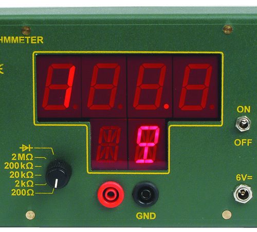 Ohmmeter demo unit
