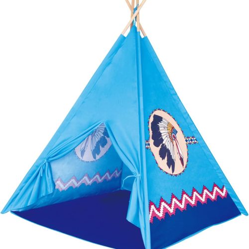 Tipi Blue Fabric Tent