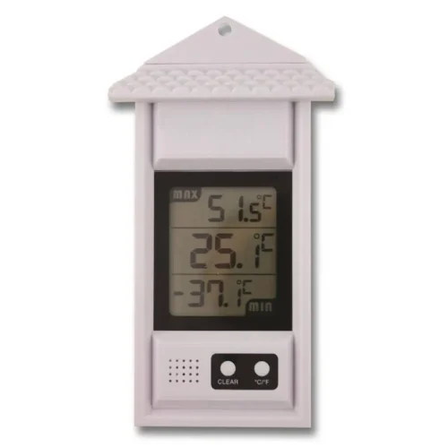 MAX MIN THERMOMETER DIGITAL MINI LIDDED