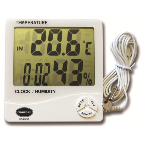 MAX MIN THERMO&HYGROMETER ELECTRONIC JUMBO