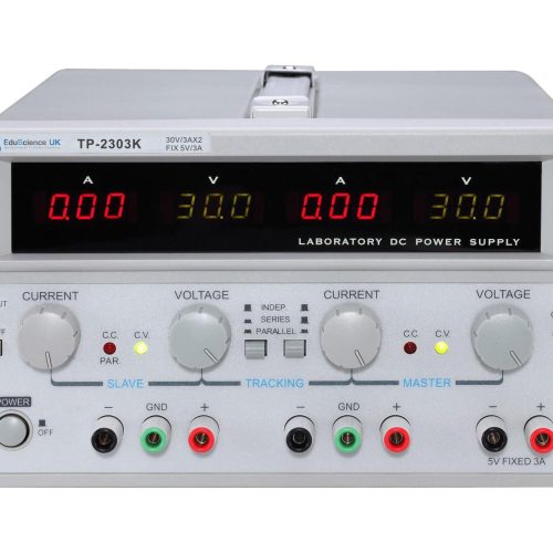 POWER SUPPLY MULTIPLE OUTPUT LINEAR DC , 0~30V X2, 0~3A X2
