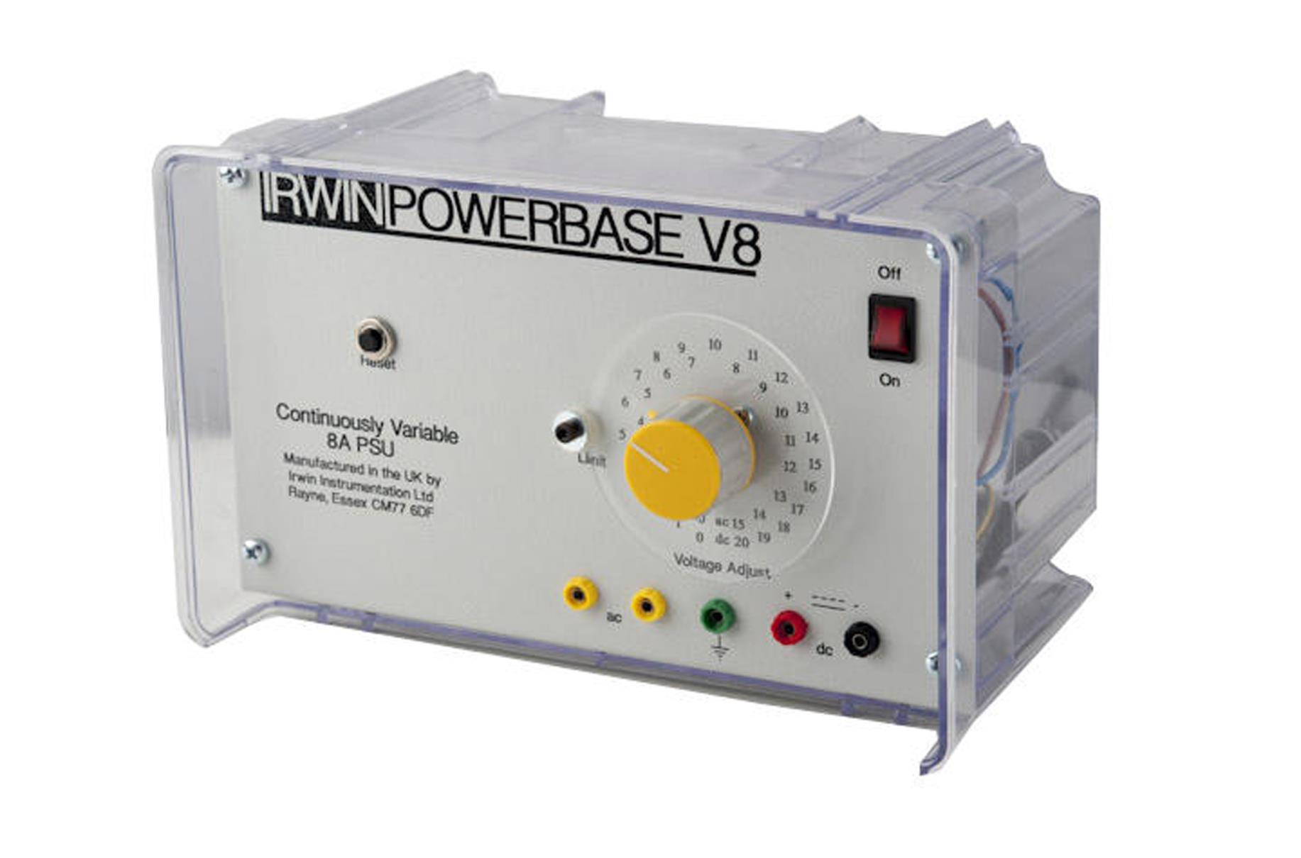 POWER SUPPLY IRWIN POWERBASE V8 Clear CASING