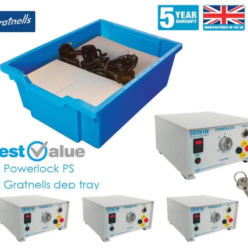 POWER SUPPLY POWER LOCK BEST VALUE PK OF 4 IN GRATNELLS TRAY
