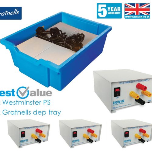 POWER SUPPLY WESTMINSTER BEST VALUE PK OF 4 IN GRATNELLS TRAY