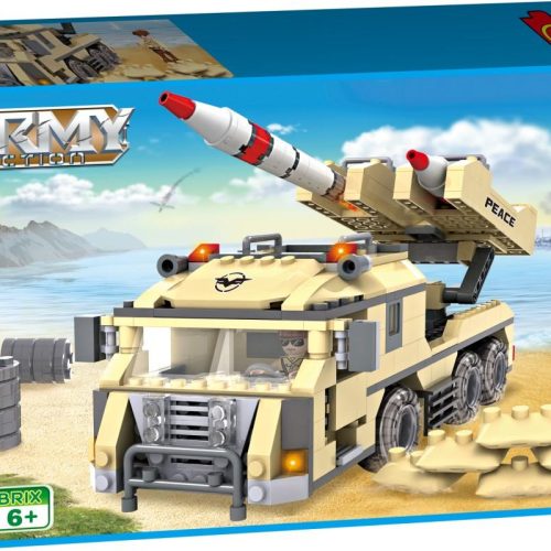 BLOCKS-MISSILE TRUCK/436PCS