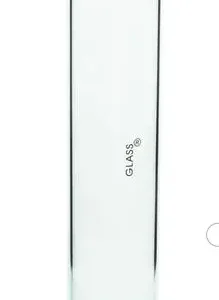 GAS JAR CYLINDRICAL BORO . HEIGHT 20 CM, DIA 5CM
