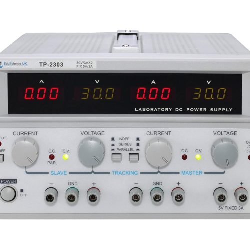POWER SUPPLY MULTIPLE OUTPUT LINEAR DC , 0~30V X2, 0~3A X2