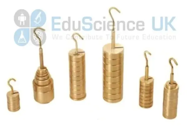 SLOTTED WEIGHT SET OF MASSES AND HANGER, 250GM