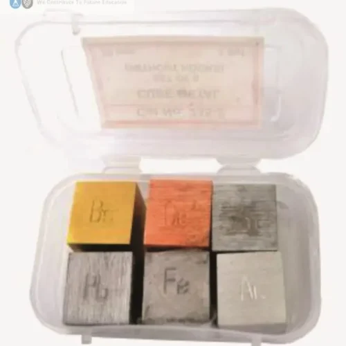 METAL CUBES SET OF 6 SIDE SIZE 10 MM