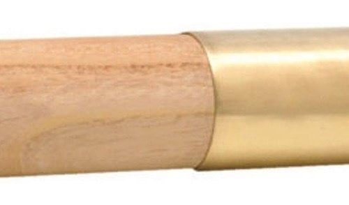 WOOD AND METAL CYLINDER