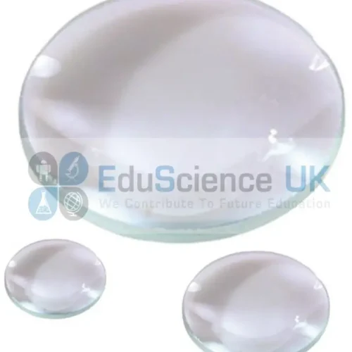 LENS, BICONVEX LENS, SPHERICAL, DIA. 50MM FL 25CM