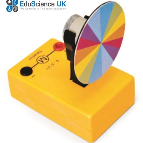 NEWTON'S COLOUR DISC MOTOR DRIVEN