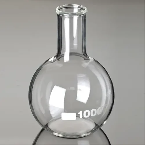 FLASK FLAT BOTTOM NARROW NECK 500ML