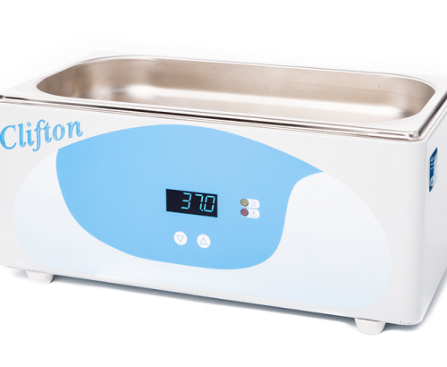 WATER BATH THERMOSTATIC 2 LTR SHALLOW, COMP. W. S.STEEL PERFORATED FALSE BASE