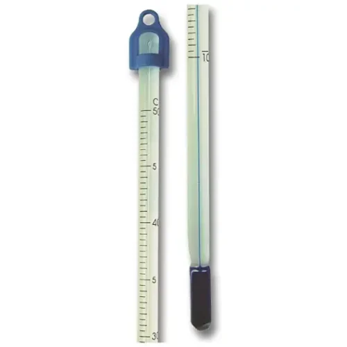LAB THERMOMETER -30 TO 300 C , 305MM WHITE BKD BROWN SPIRIT