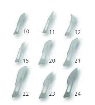 SCALPEL BLADES NO 10 PK/5