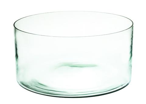 TROUGH PNEUMATIC, SODA GLASS, DIA 30CM, HEIGHT 12.5CM