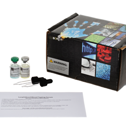 ANTI-A, ANTI-B LYOPHILIZED SERUM SET