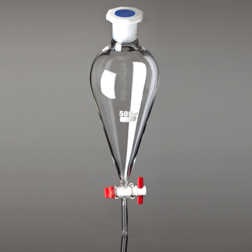 QUICKFIT SEPARATING FUNNEL CONICAL SQUIBB SHAPE - 1000ML
