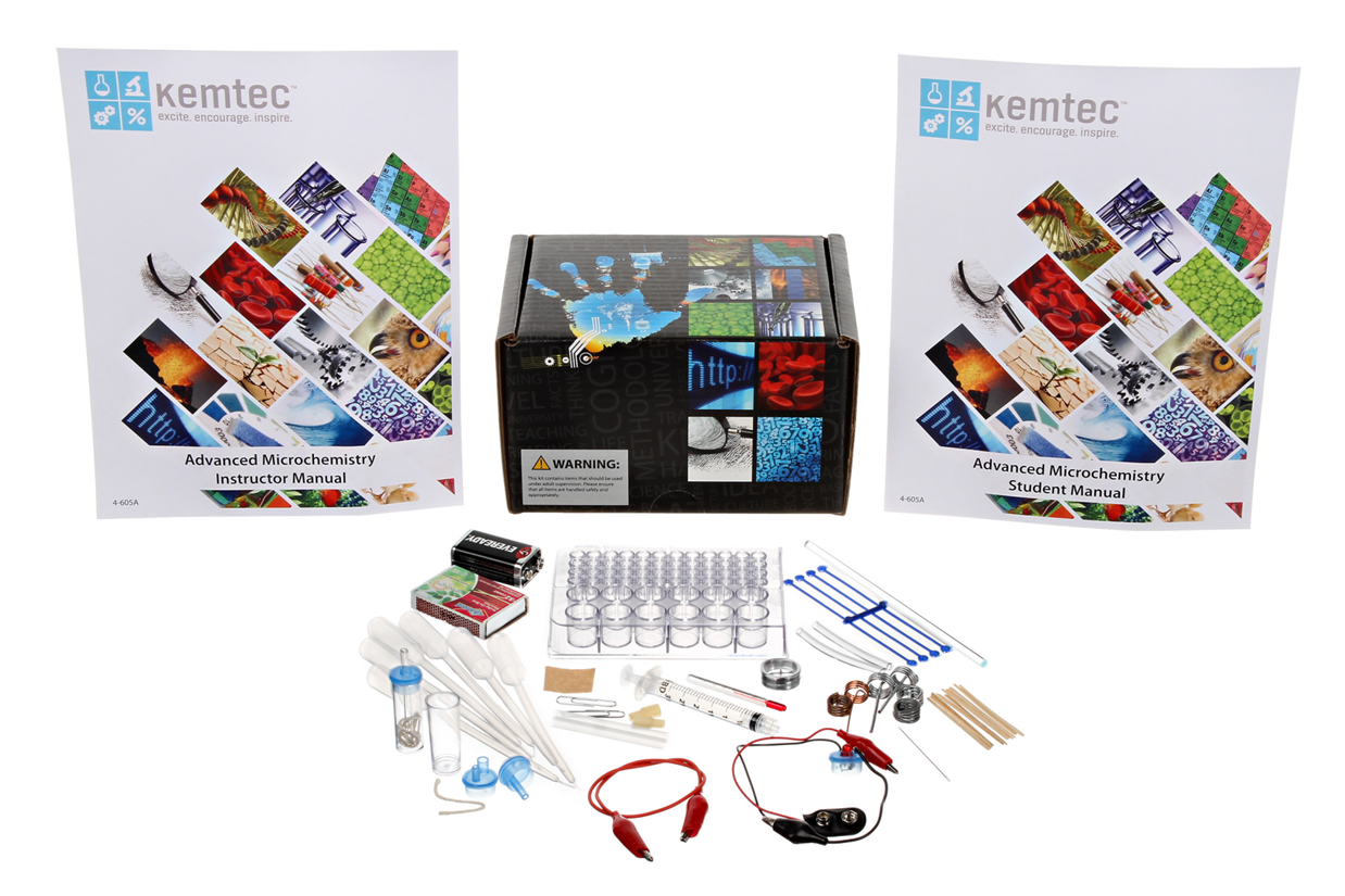 ADVANCED MICROCHEMISTRY, SINGLE KIT, TEN EXPERIMENTS